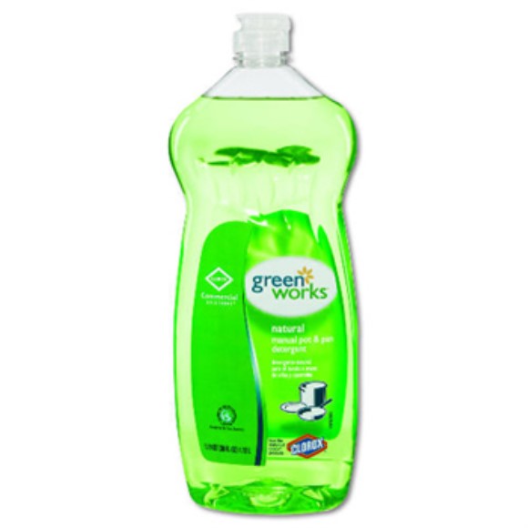 Shop Green Works Natural Dishwashing Liquid 38 oz. Bottles 6443006LG by in Green Cleaning