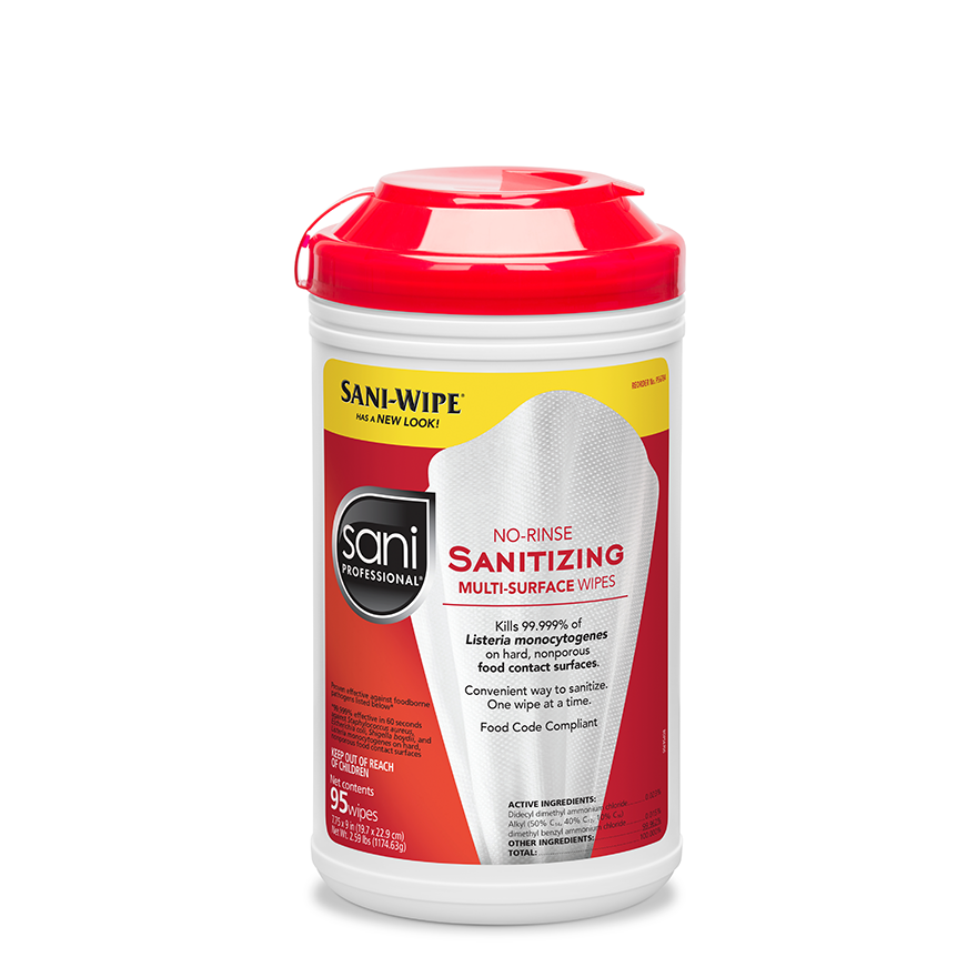 sani professional cleaning wipes
