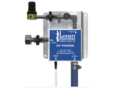Wall Mounted Foamer - Compressed Air & Water