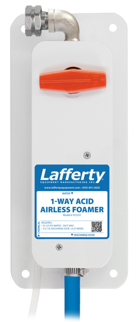 Lafferty 1-Way Acid Airless Foamer Complete