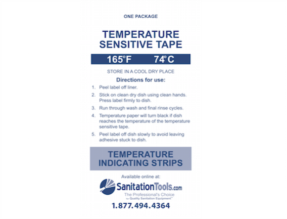 165F Temperature Sensitive Tape 
