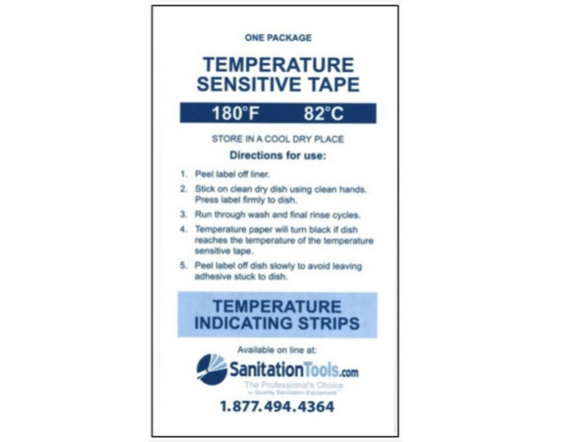 180F Temperature Sensitive Tape